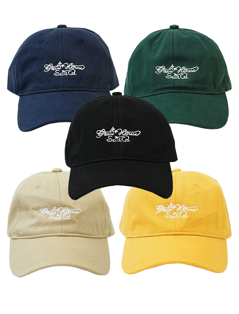 GREEN HOUSE AMSTERDAM > Hats > Green House Seeds 6 Panel Hat More Colours