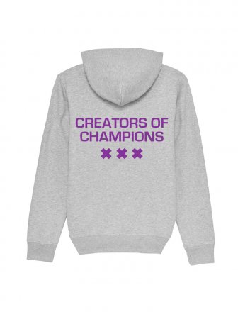 Creators of Champions Grey-Purple back